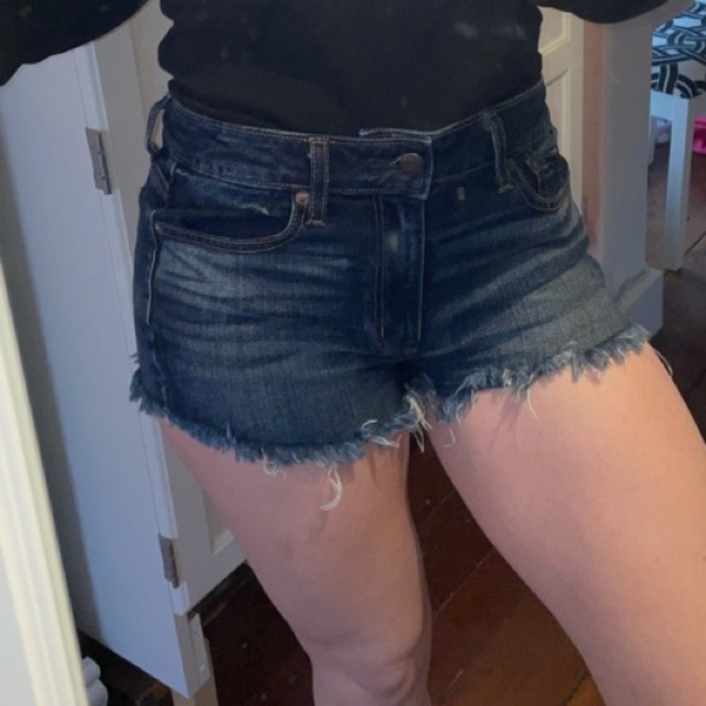 AE high rise vintage festival shorts